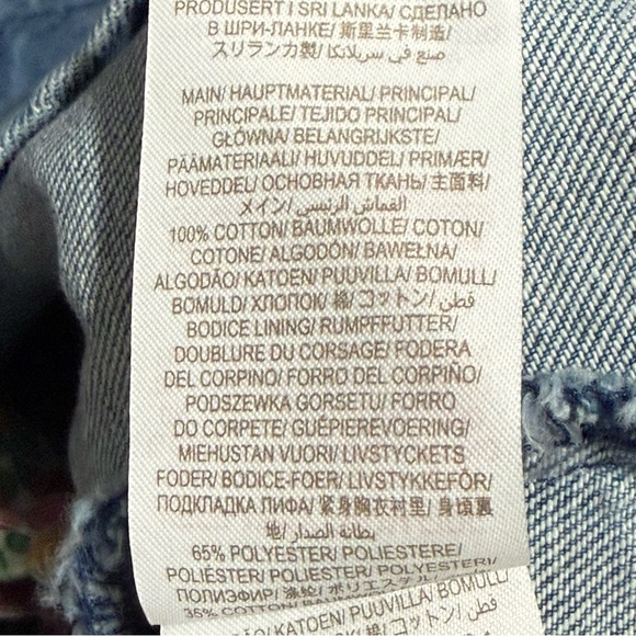 MINI BODEN CHAMBRAY BLUE JEAN DENIM OVERALL DRESS - Picture 5 of 6